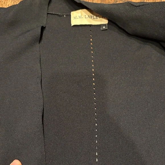 MM Lafleur Woolf black cardigan jacket - Picture 6 of 9